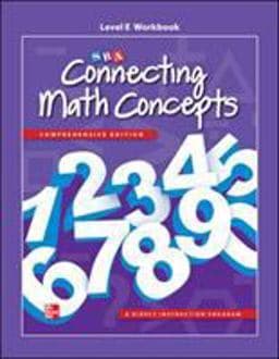 Connecting Math Concepts Level e, Workbook 9780021036257