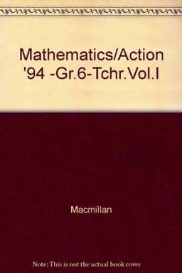 Mathematics/Action '94 -Gr.6-Tchr. Vol. I 9780021092765