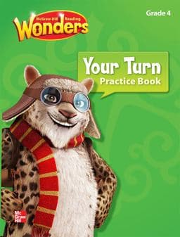 Reading Wonders, Grade 4, Your Turn Practice Book 9780021190577