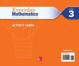 Everyday Mathematics 4, Grade 3, Activity Cards 9780021409419
