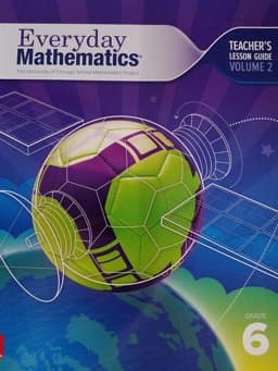 Everyday Mathematics 4, Grade 6, Teacher Lesson Guide, Volume 2 9780021430741
