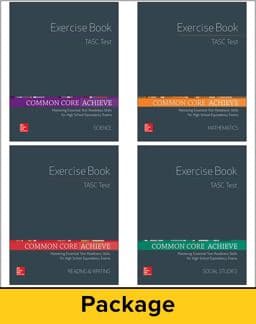 Common Core Achieve, TASC Exercise Book 25 Copy Set 9780021432479