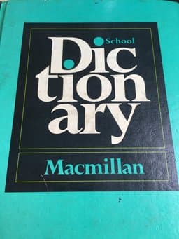 Macmillan School Dictionary 9780021953103