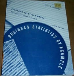 Business Statistics by Example 9780023127144