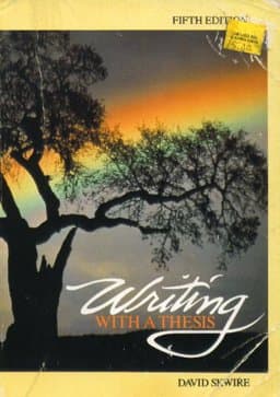 Writing with a Thesis 9780030115035
