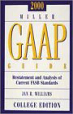 2000 Miller Gaap Guide 9780030210235