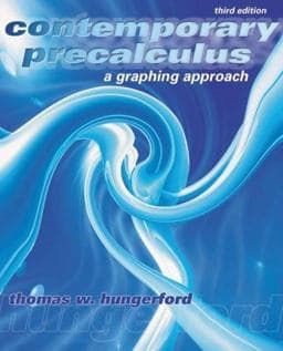 Contemporary Precalculus 9780030255380