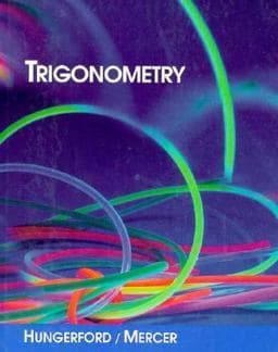 Trigonometry 9780030542640