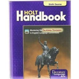 Holt Handbook 9780030652875