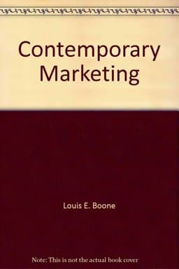 Contemporary Marketing 9780030744341