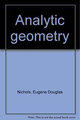 Analytic Geometry 9780030913617
