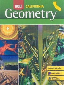California Holt Geometry 9780030923456