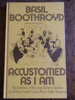 Accustomed As I Am 9780048080226