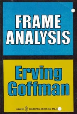 Frame Analysis 9780060903725