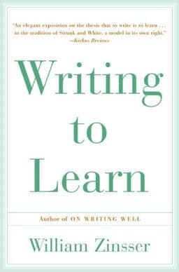 Writing to Learn Rc 9780062720405