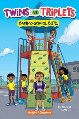 Twins vs. Triplets #1: Back-To-School Blitz 9780063059450
