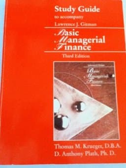 Basic Managerial Finance 9780065001891