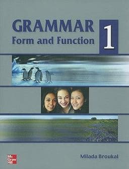 Grammar Form and Function 1 SB 9780070082267