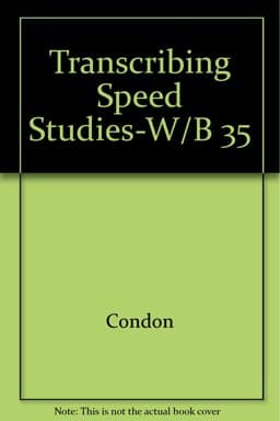 Transcribing Speed Studies 9780070123984