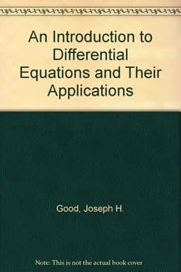 An Introduction to Differential Equations and Their Applications 9780070240445