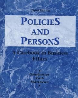 Policies and Persons 9780070245099