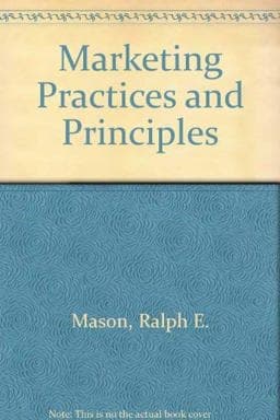 Marketing Practices and Principles 9780070406933