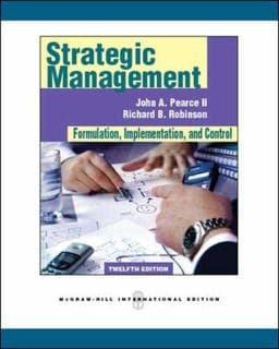 Strategic Management 9780071289504