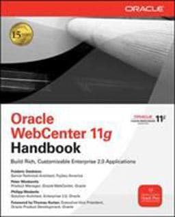 Oracle WebCenter 11g Handbook 9780071629324