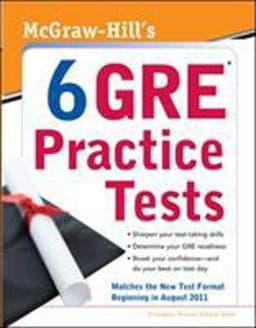 McGraw-Hill's 6 GRE Practice Tests 9780071743129