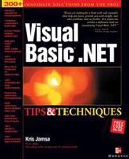 Visual Basic.NET Tips and Techniques 9780072223187