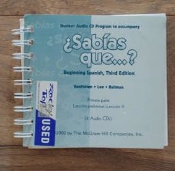 Sabias Que (4 Audio Cd's Only) 9780072310801