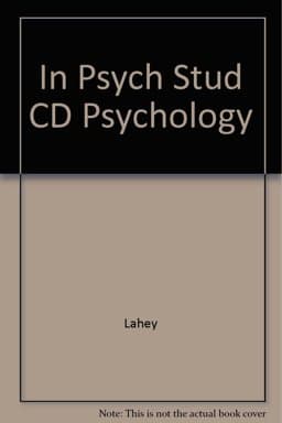Lahey Psychology 9780072563214