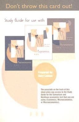 Macroeconomics/Economics/Microeconomics 9780072976786