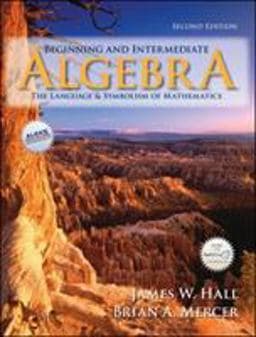 Beginning and Intermediate Algebra 9780073229713