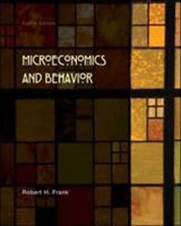 Microeconomics and Behavior 9780073375946