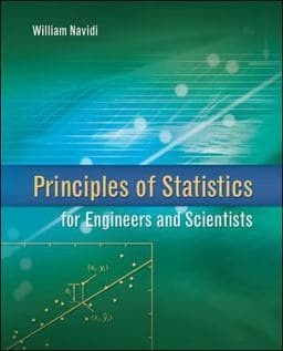 Principles of Statistics for Engineers and Scientists 9780073376349