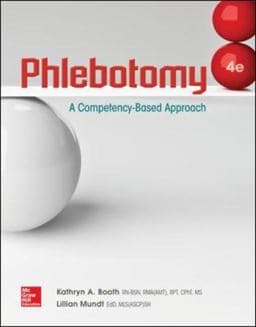 Phlebotomy: a Competency Based Approach 9780073513843