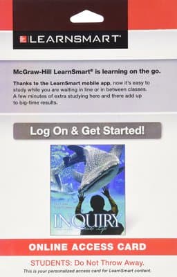 LearnSmart Standalone Access Card for Mader Inquiry 14e 9780073517032