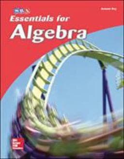 Essentials for Algebra, Answer Key 9780076021956