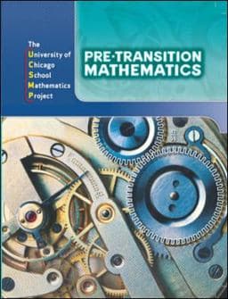 Pre-Transition Mathematics 9780076185696