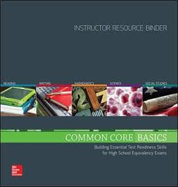 Common Core Basics, Instructor Resource Binder Package 9780076575237