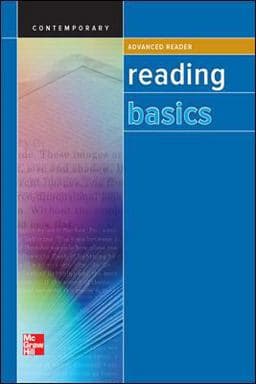 Reading Basics Advanced, Reader SE 9780076591039