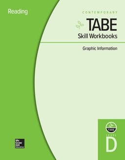TABE Skill Workbooks Level d: Graphic Information - 10 Pack 9780076603602