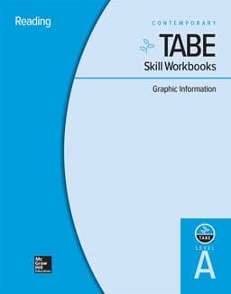 TABE Skill Workbooks Level a: Graphic Information - 10 Pack 9780076603749