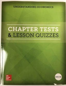 Understanding Economics, Chapter Tests and Lesson Quizzes 9780076766932