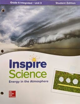 Inspire Science: Integrated G6 Write-In Student Edition Unit 3 9780076873340