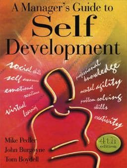 A Manager's Guide to Self-Development 9780077098308