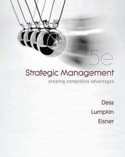 Strategic Management 9780077246266