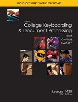 Gregg College Keyboarding and Document Processing 9780077260569