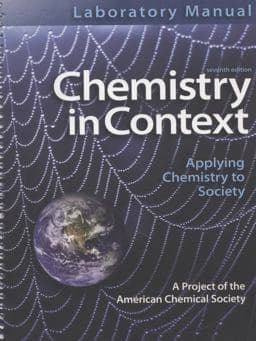 Laboratory Manual Chemistry in Context 9780077334482